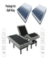 Solace Sleep Adjustable Bed with Pocket Spring Mattress, Massage, Zero Gravity, Remote Control, German Okin motors, hi-res